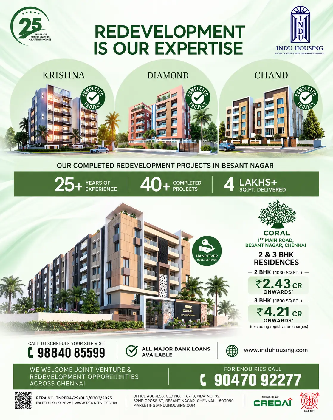 Indu Coral — Redevelopment Is Our Expertise