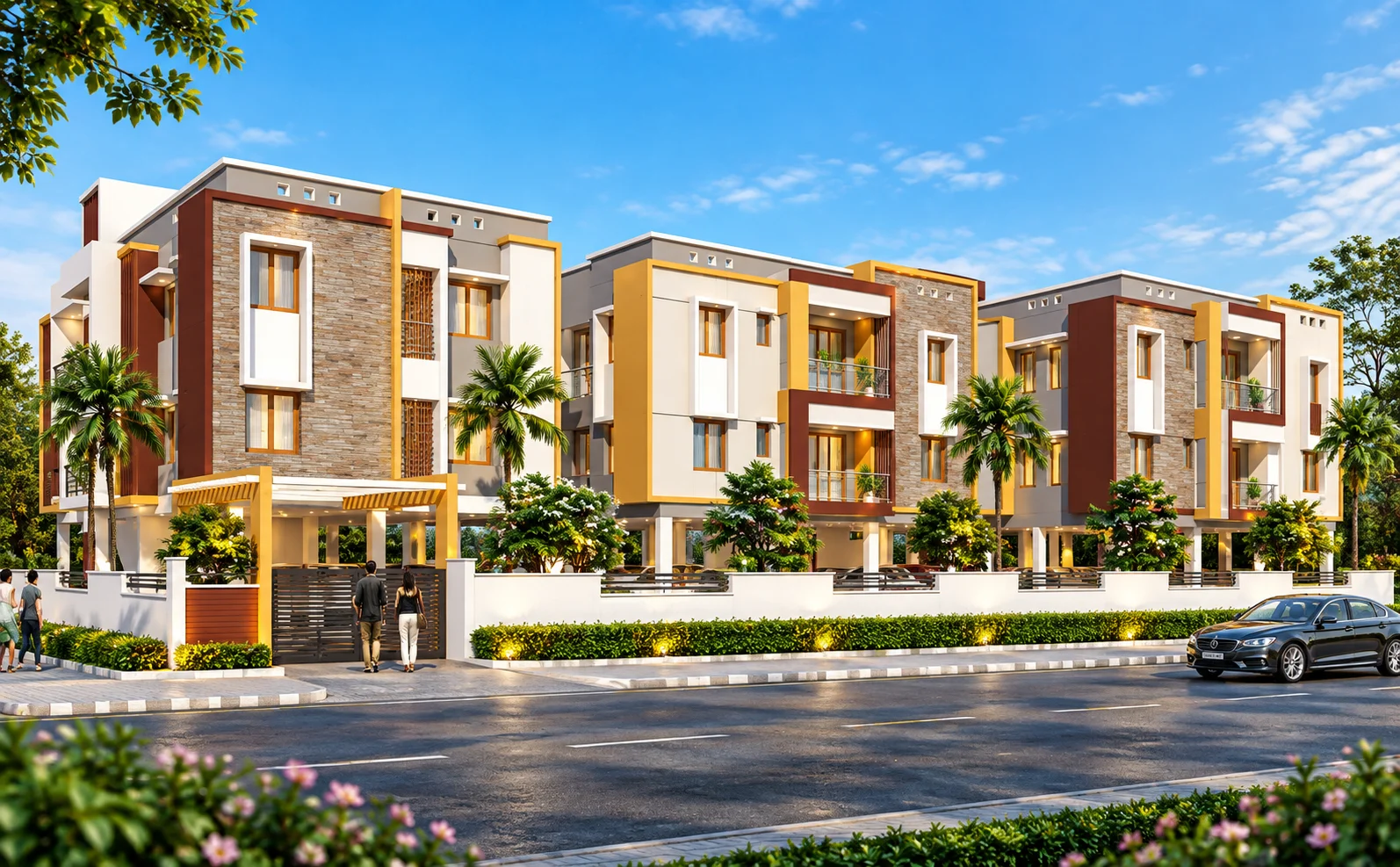 Akshara completed architectural project in Alwarpet, Chennai