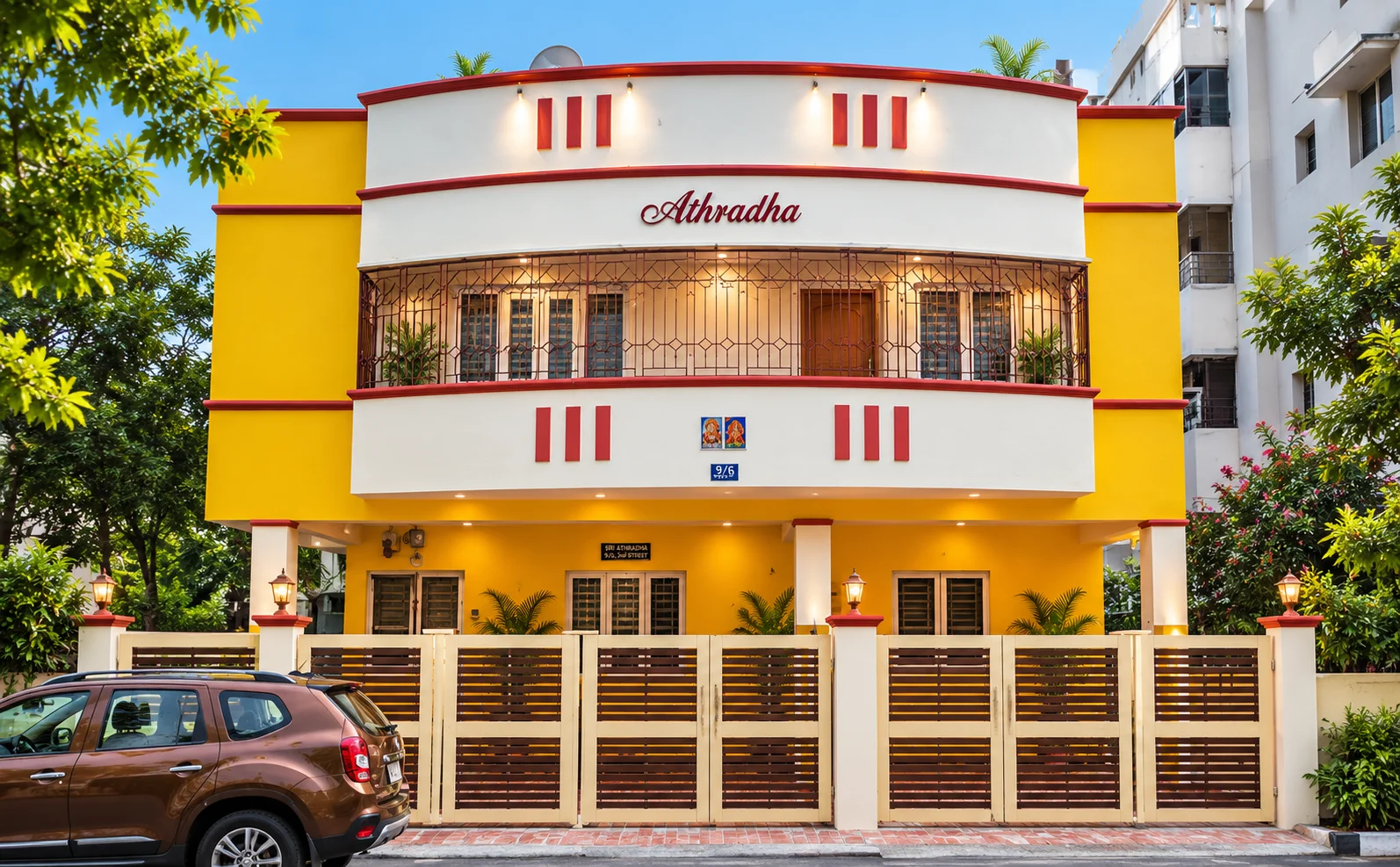 Athrutha completed architectural project in Thoraipakkam, Chennai