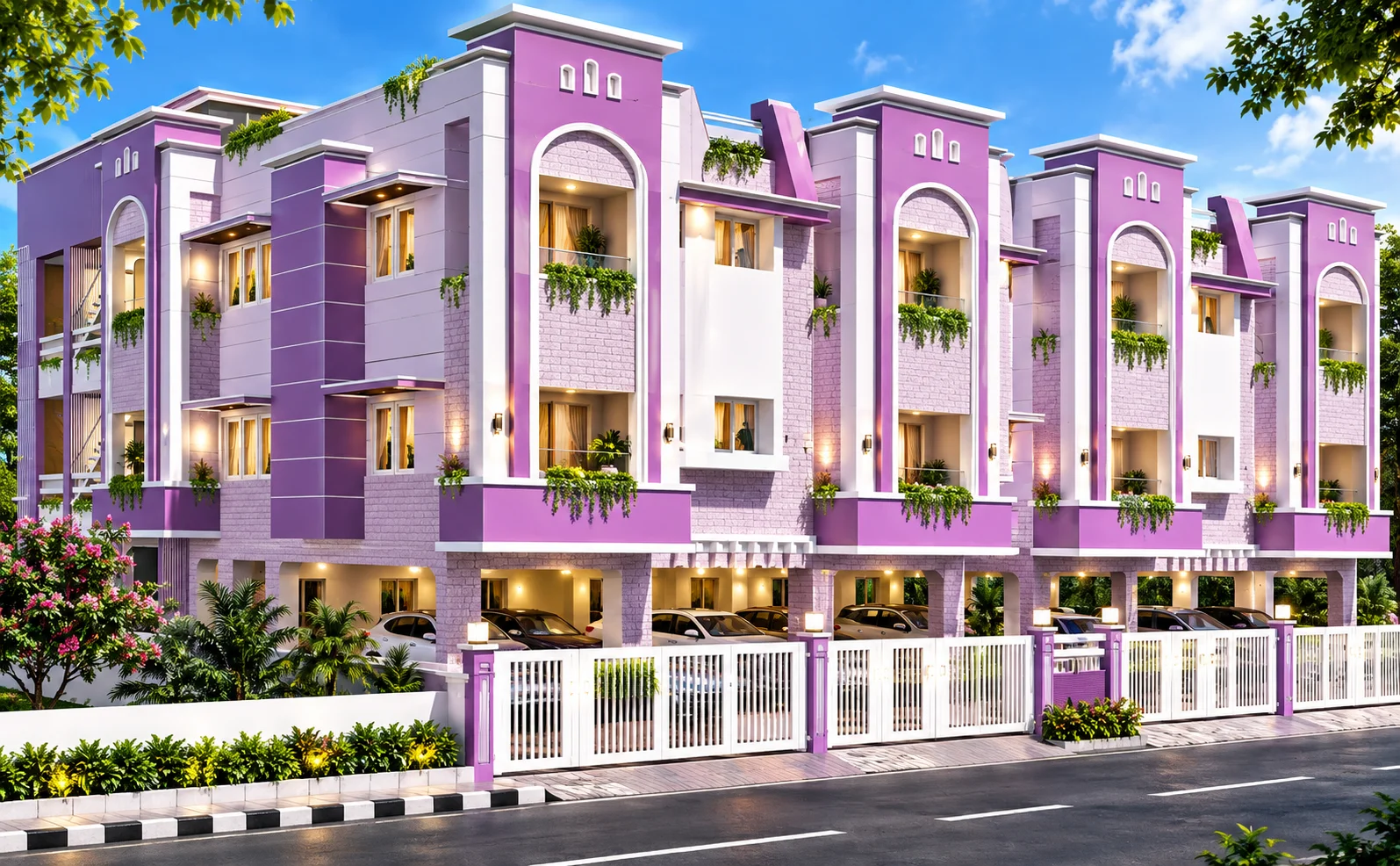 Harshitha completed architectural project in Medavakkam, Chennai