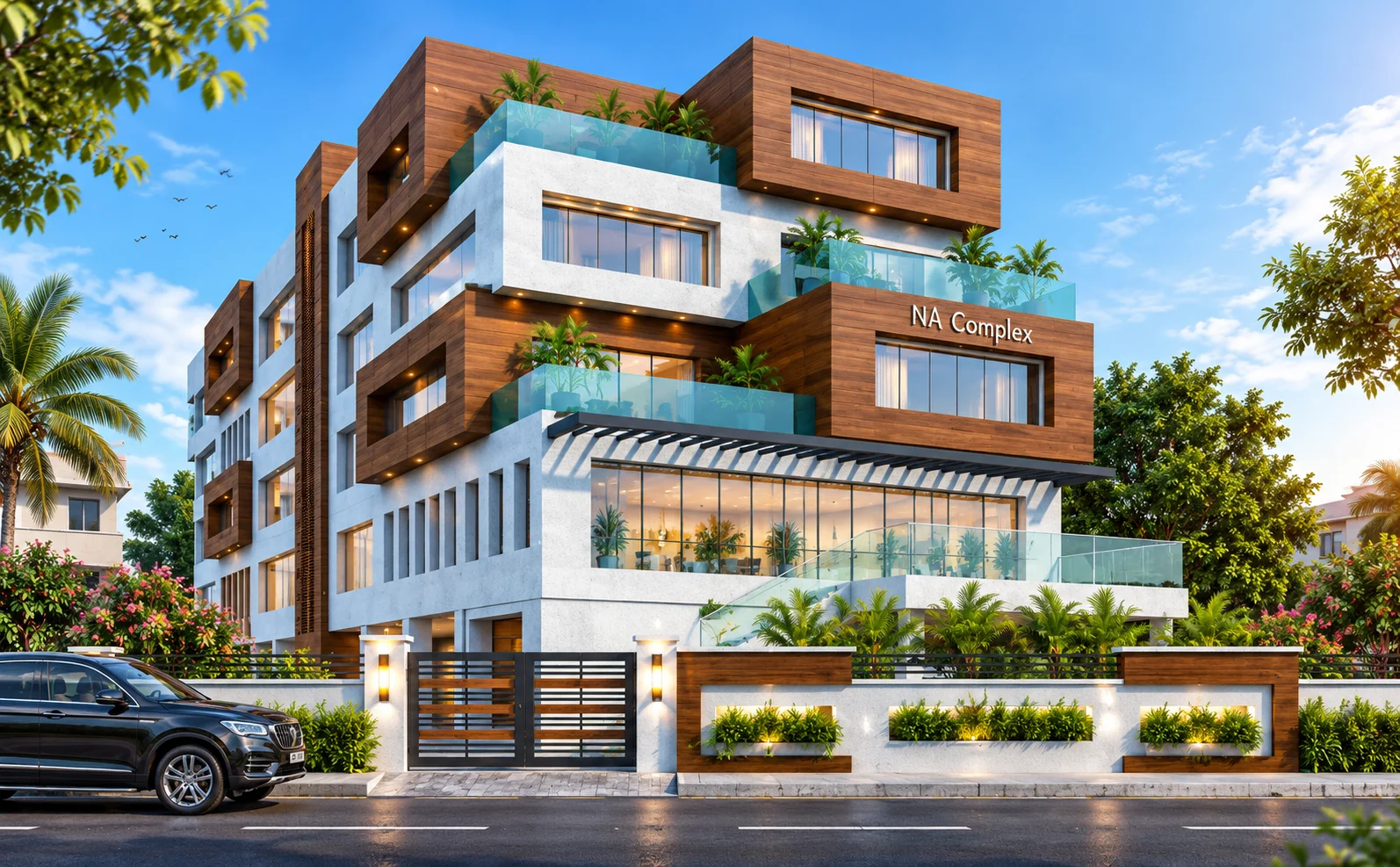 K-H Complex completed architectural project in Alwarpet, Chennai