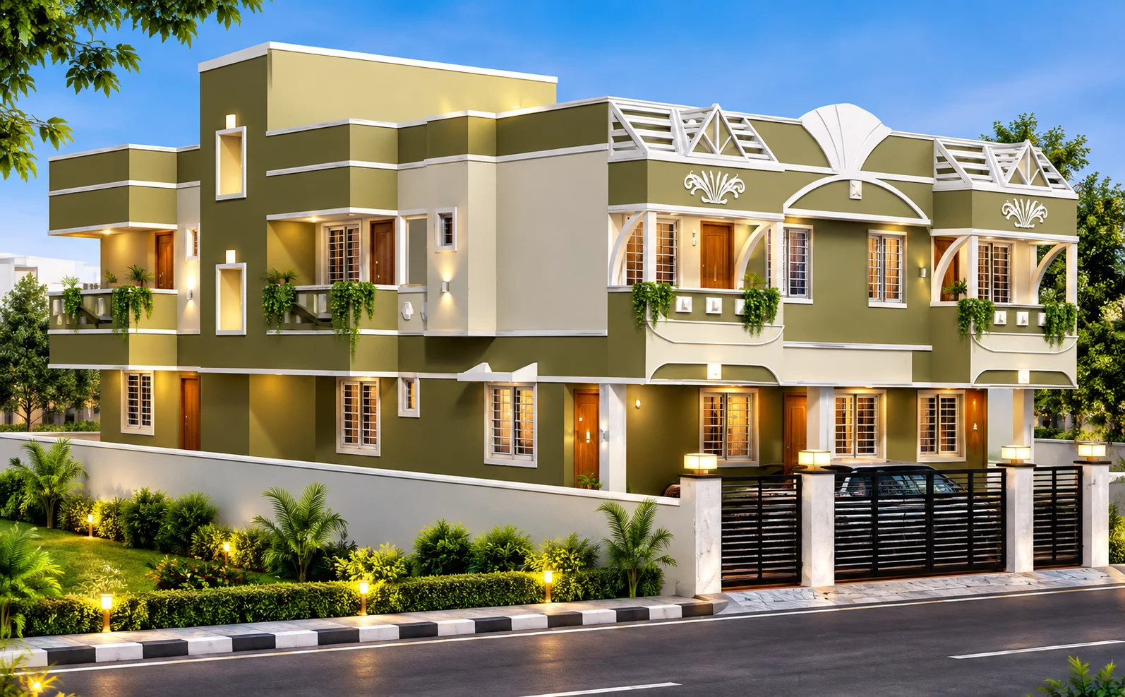 Sri Krish, completed architectural project in Choolaimedu, Chennai