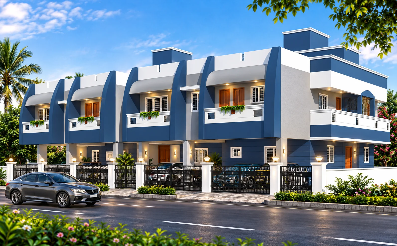 Sukthika completed architectural project in Thoraipakkam, Chennai