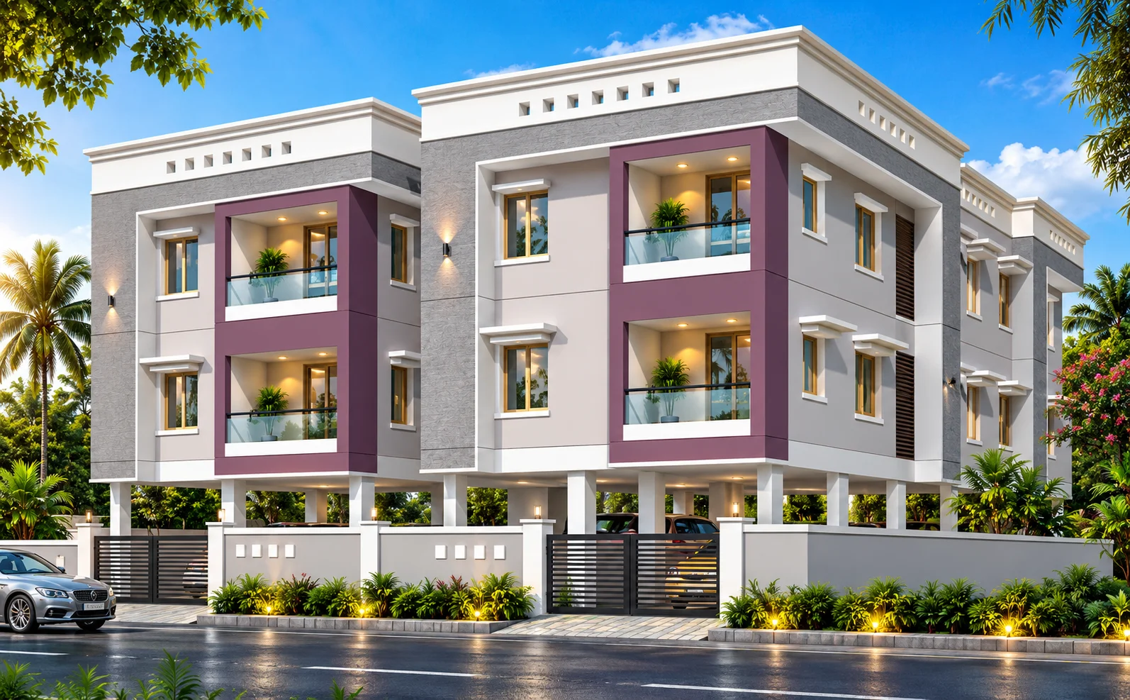 Swatham completed architectural project in Besant Nagar, Chennai